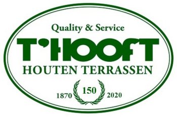 Houten terrassen door Stefaan T'Hooft